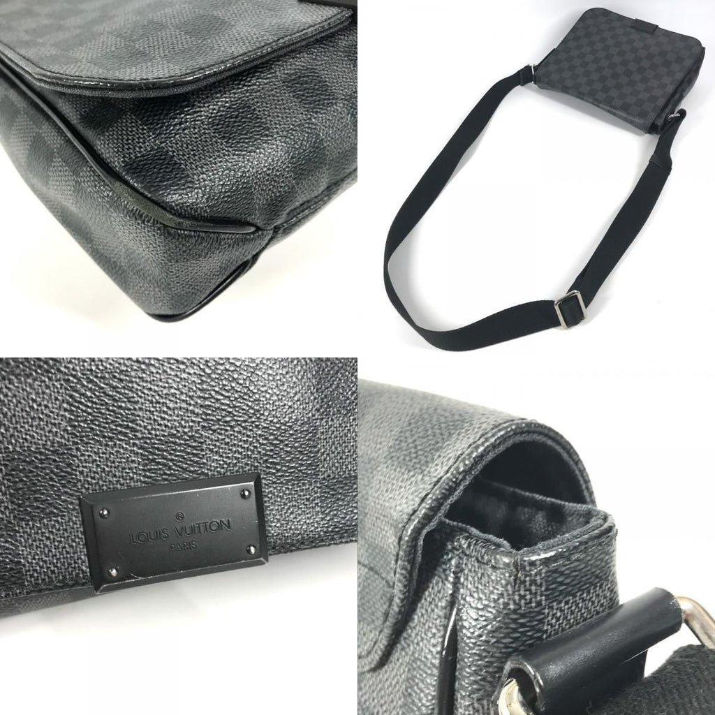 Louis Vuitton Shoulder Bag District PM Damier Graphite — view 7