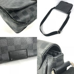 Louis Vuitton Shoulder Bag District PM Damier Graphite — view 7