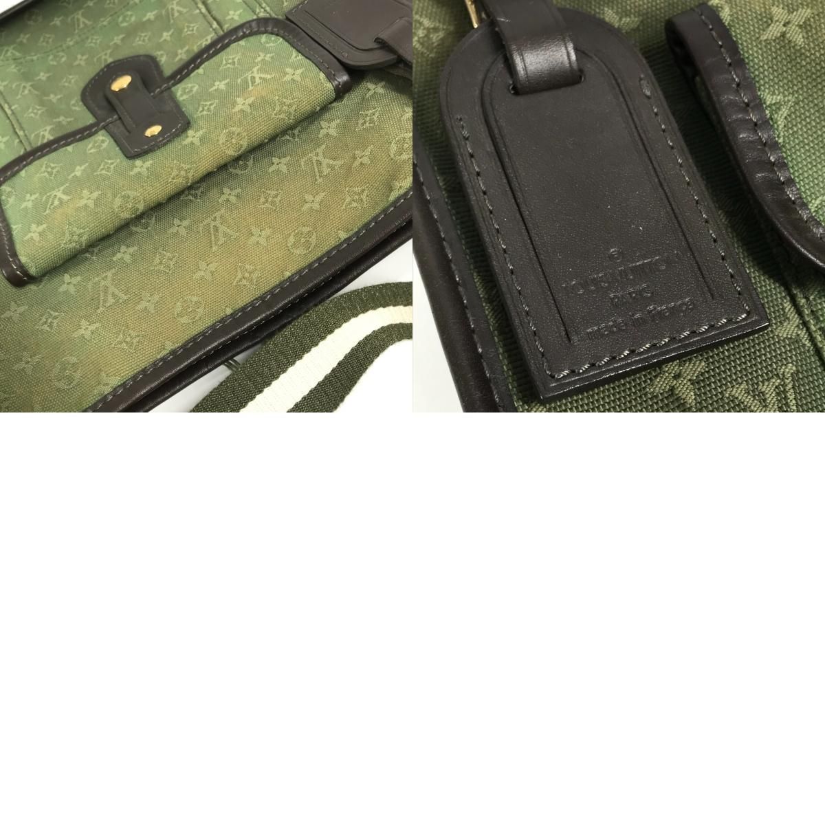 Louis Vuitton Shoulder Bag Besace Marie Kate Monogram Mini Canvas Khaki — view 9