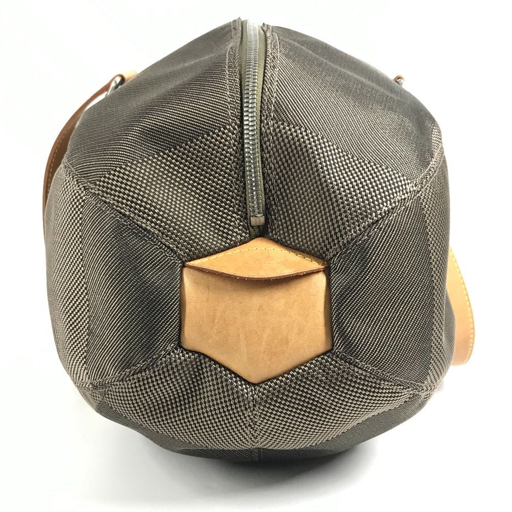Louis Vuitton Boston Bag Akatan Damier Geant Canvas Khaki — view 6