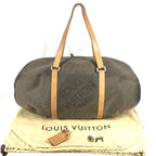 Louis Vuitton Boston Bag Akatan Damier Geant Canvas Khaki — view 2