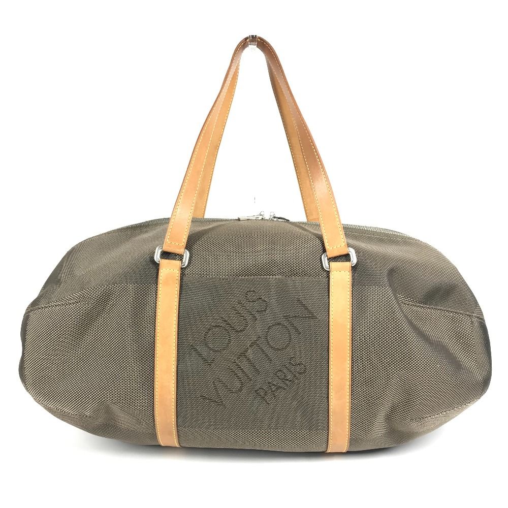 Louis Vuitton Boston Bag Akatan Damier Geant Canvas Khaki — view 5