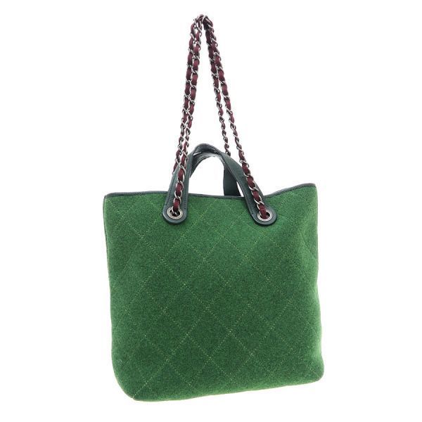 Chanel Chain Felt Green — view 3