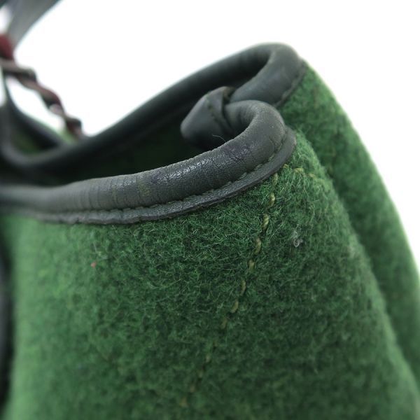 Chanel Chain Felt Green — view 7