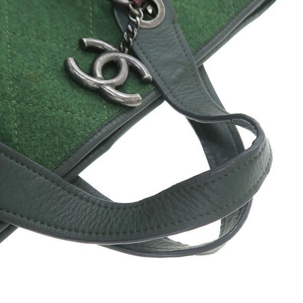 Chanel Chain Felt Green — view 4