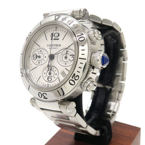 Cartier Pasha Sea Timer Chrono Watch — view 2