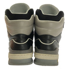 Louis Vuitton LV Trainer Leather High Cut Sneakers 7.5 Black Gray — view 3