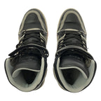 Louis Vuitton LV Trainer Leather High Cut Sneakers 7.5 Black Gray — view 4