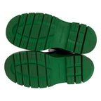 Bottega Veneta Tire Chelsea Boots 41 Black Green — view 5