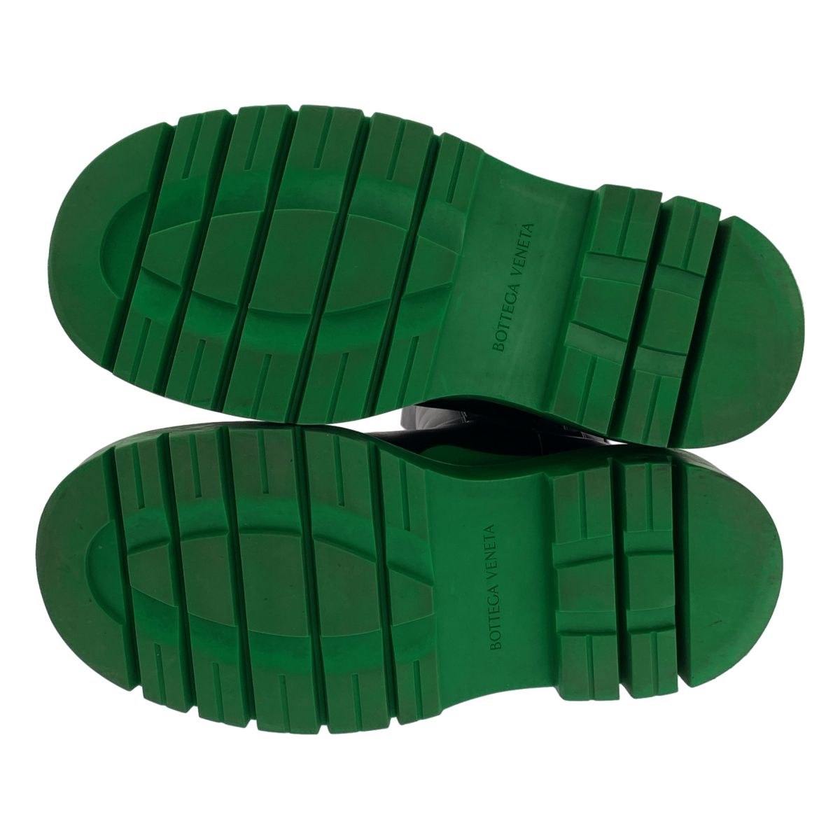 Bottega Veneta Tire Chelsea Boots 41 Black Green — view 5