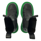 Bottega Veneta Tire Chelsea Boots 41 Black Green — view 4