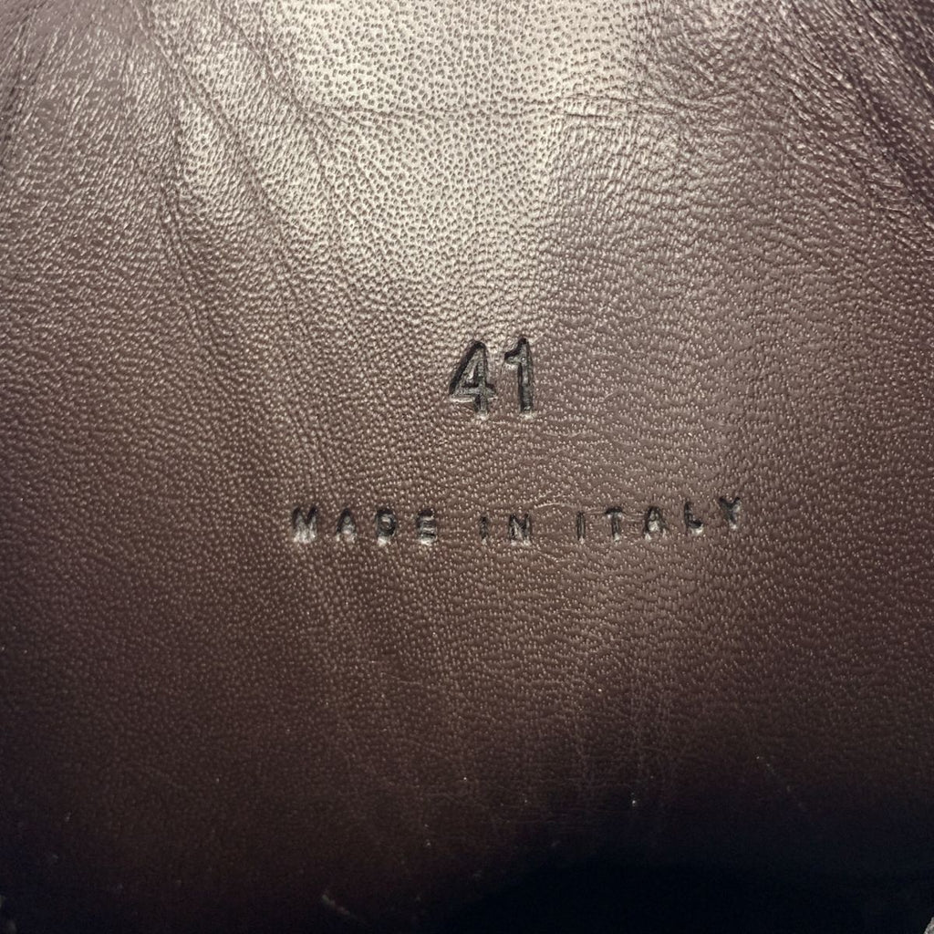 Bottega Veneta Tire Chelsea Boots 41 Black Green — view 6