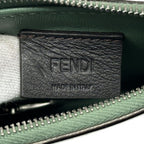 Fendi Wallet Coin Case Leather Fragment Green Card — view 6