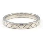 Chanel Ring Coco Crush Mini Quilted 18K White Gold — view 2
