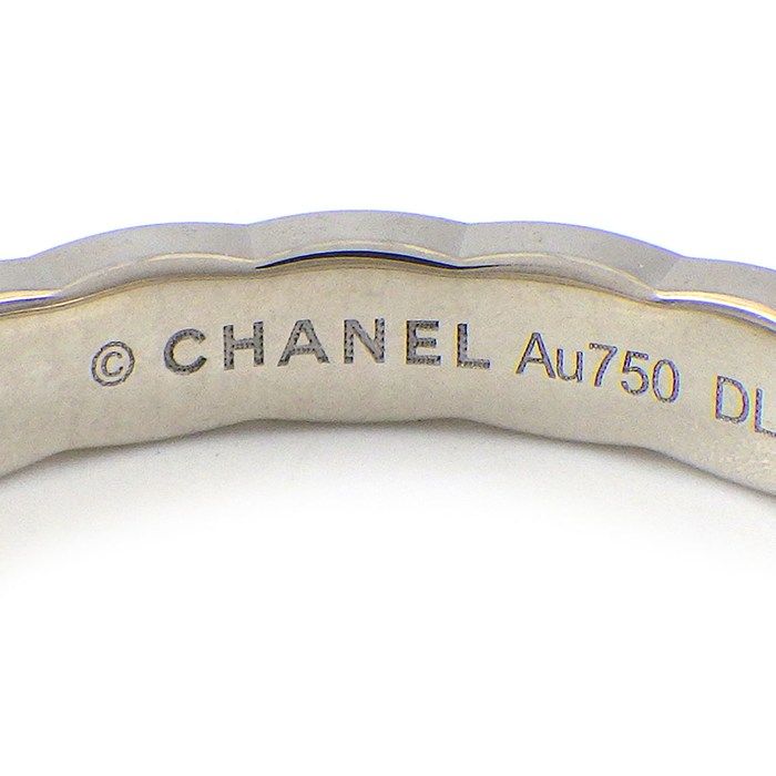 Chanel Ring Coco Crush Mini Quilted 18K White Gold — view 4