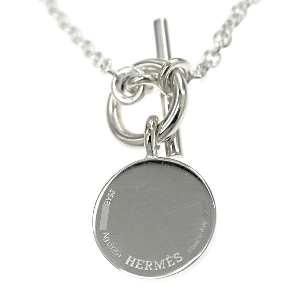 Hermes Necklace Amulet Series Exlibris Pendant Silver — view 2
