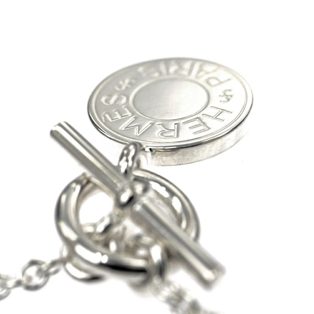 Hermes Necklace Amulet Series Exlibris Pendant Silver — view 6