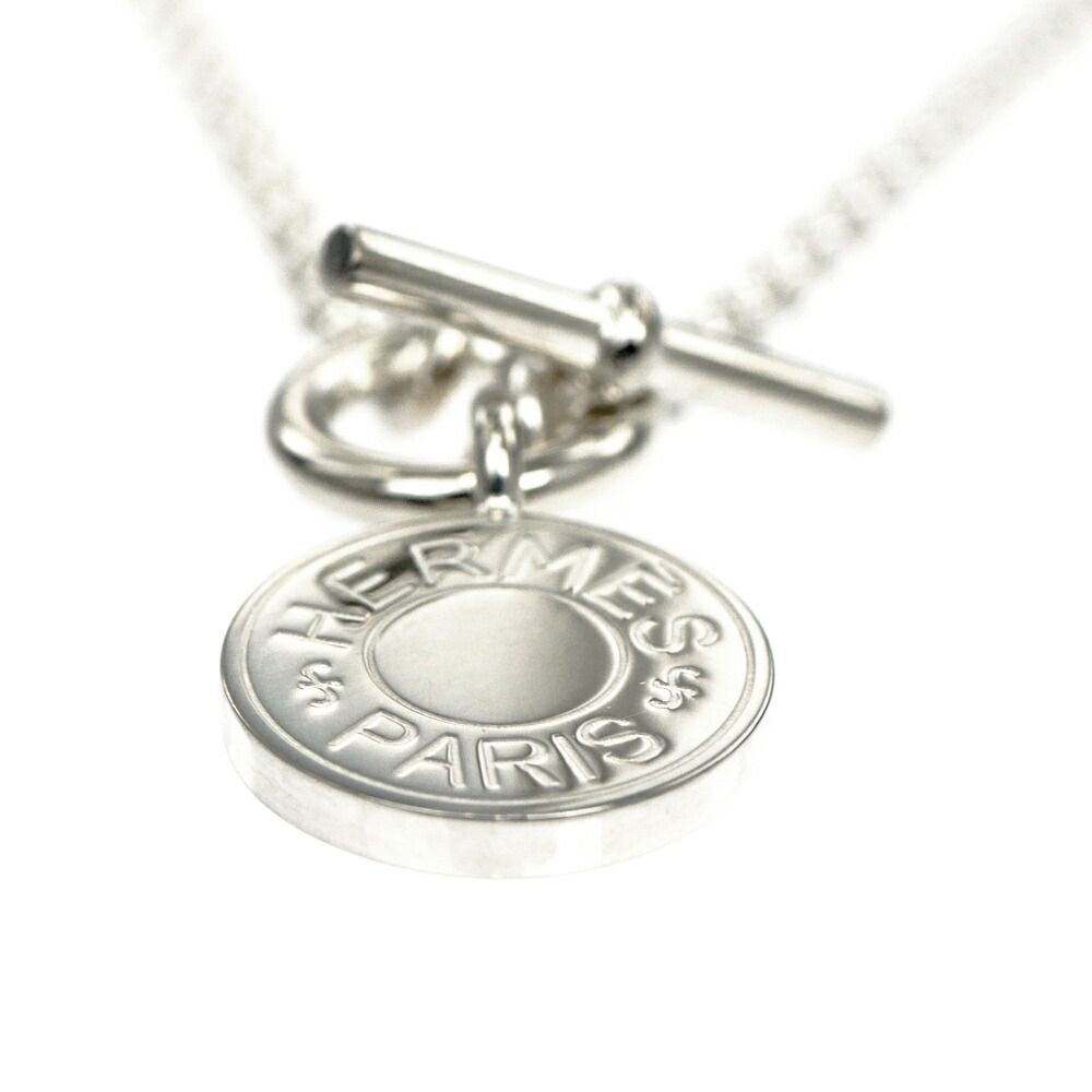 Hermes Necklace Amulet Series Exlibris Pendant Silver — view 5
