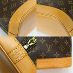 Louis Vuitton Handbag Alma Monogram Leather Brown — view 5