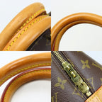 Louis Vuitton Handbag Alma Monogram Leather Brown — view 7