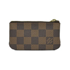 Louis Vuitton Damier Pochette Cles Card Key Case Gold — view 2