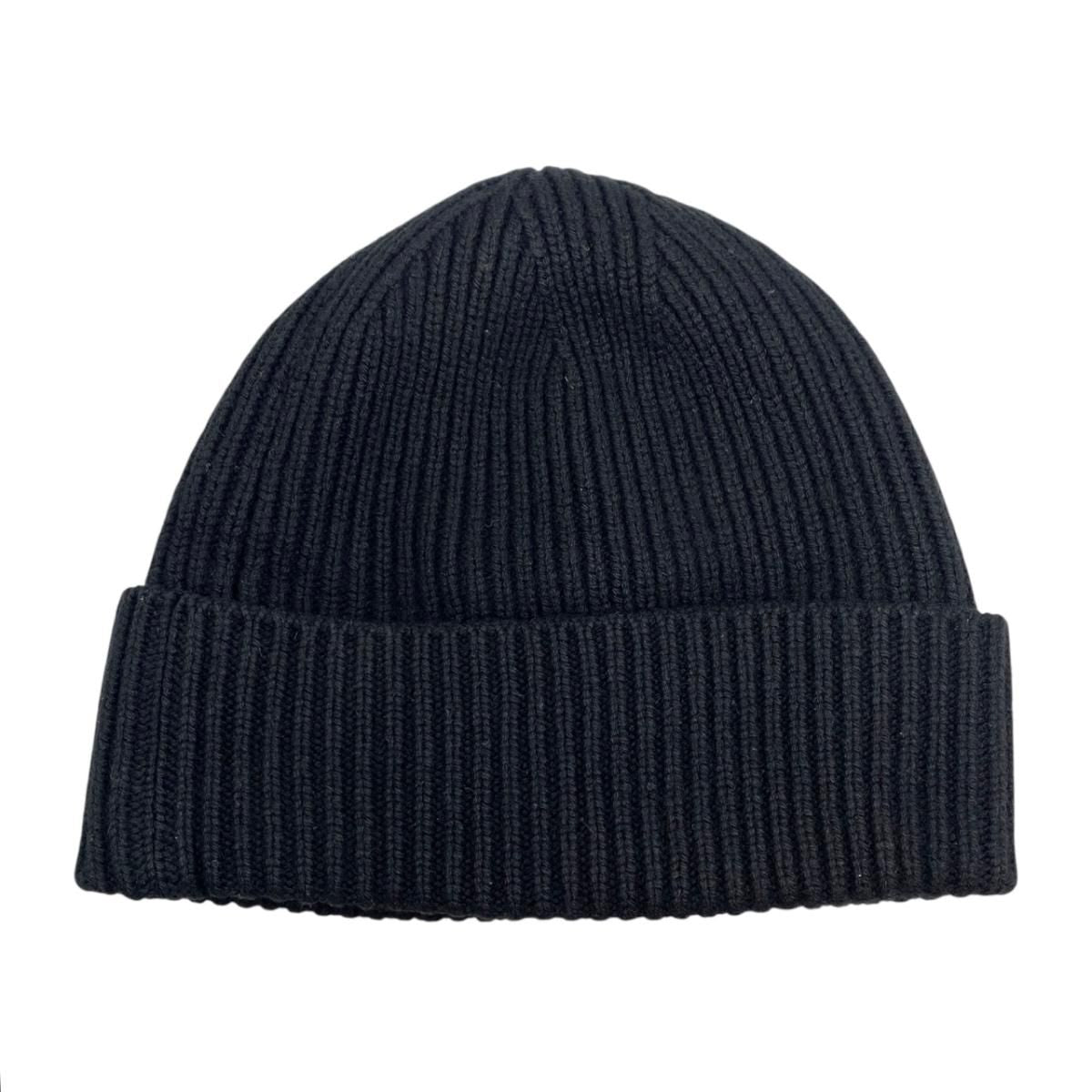 Louis Vuitton Knit Hat Bonnet LV Ahead Cashmere Logo Black — view 2