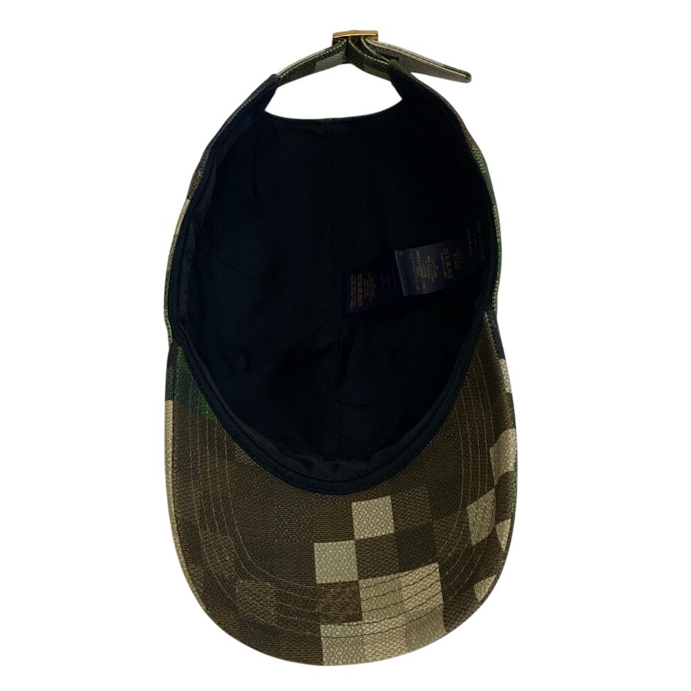 Louis Vuitton Damoflage Cap Cotton Green — view 6