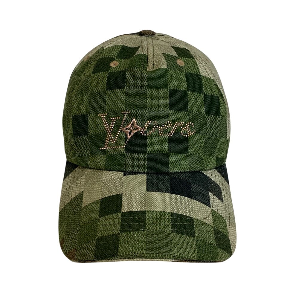 Louis Vuitton Damoflage Cap Cotton Green — view 2