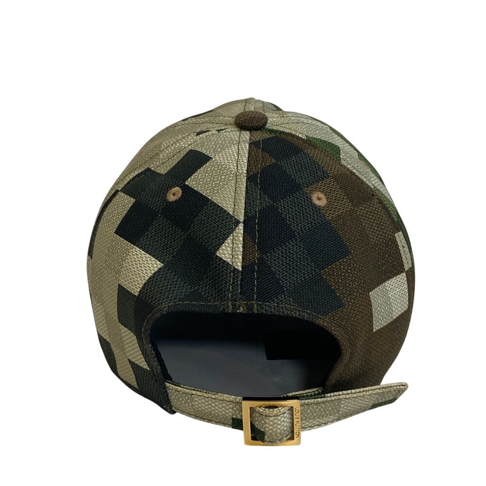 Louis Vuitton Damoflage Cap Cotton Green — view 4