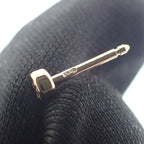 Louis Vuitton Monogram Earrings 18K Pink Gold Flower