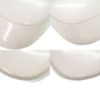 Prada Spazzolato Triangle Logo Leather White 2-Way Shoulder Bag — view 4