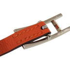 Hermes Behapi Double Tour Swift Metal Orange Bracelet — view 7