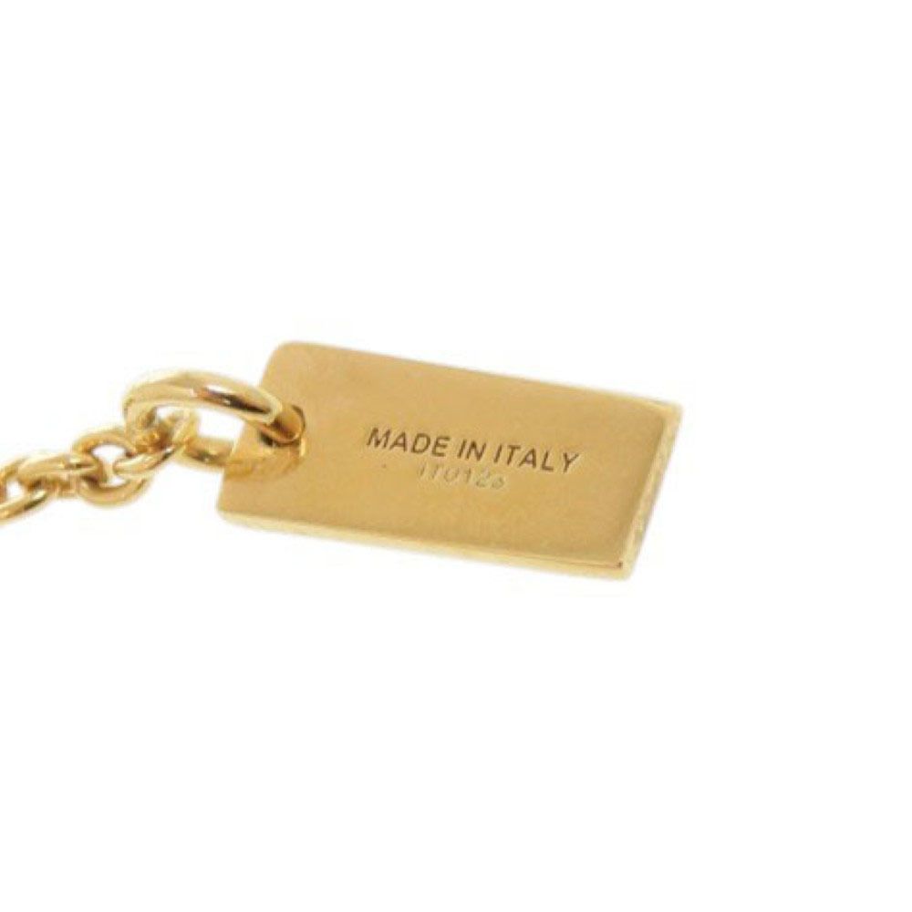 Fendi Ribbon Gold Necklace Pendant — view 5