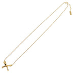 Fendi Ribbon Gold Necklace Pendant — view 3