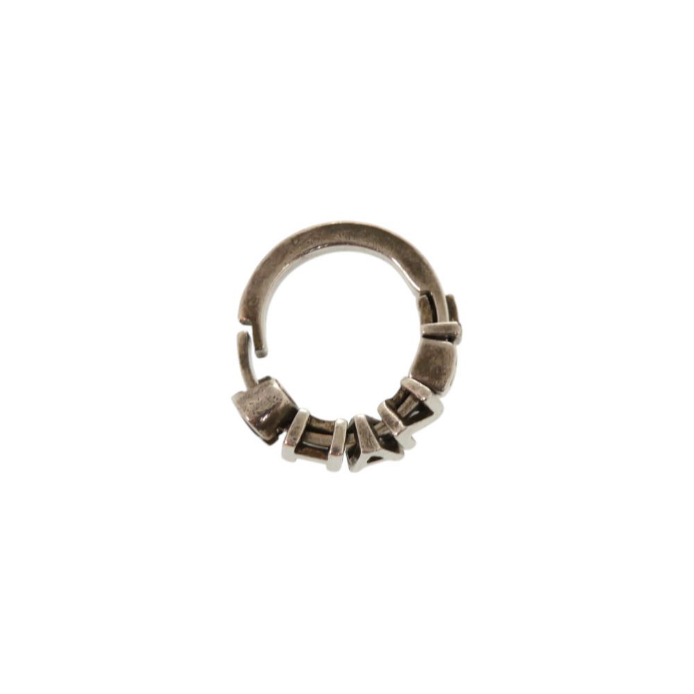 Chanel Logo Silver Ring — view 4
