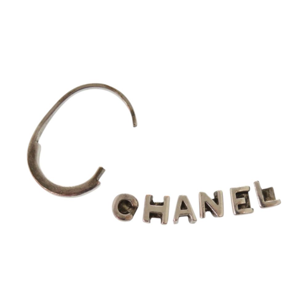 Chanel Logo Silver Ring — view 7