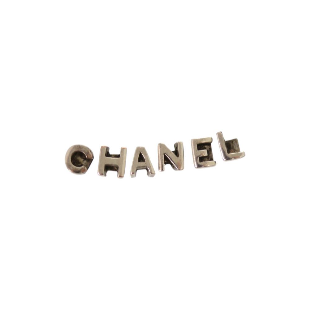 Chanel Logo Silver Ring — view 6