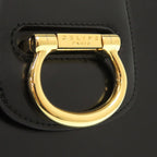 Celine Leather Black Shoulder Bag — view 8