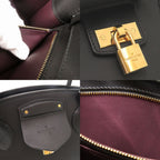 Louis Vuitton Neostima PM Automatic Leather Black Handbag — view 7