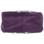 Bottega Veneta Hobo Leather Purple Handbag — view 3