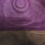 Bottega Veneta Hobo Leather Purple Handbag — view 8