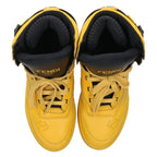 Fendi High Cut Leather Sneakers 10 — view 4