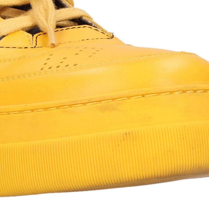 Fendi High Cut Leather Sneakers 10 — view 5