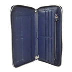 Prada Racing Car Patch Wallet Leather Navy — view 4