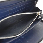 Prada Racing Car Patch Wallet Leather Navy — view 5