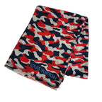 Louis Vuitton Shawl Navy Silk Cotton — view 2