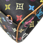 Louis Vuitton Monogram Multicolor Aurelia MM Tote Black — view 6