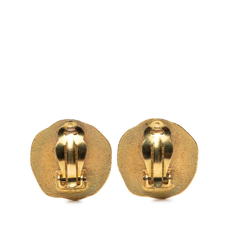 Chanel Vintage CC Logo Gold Plated — view 2