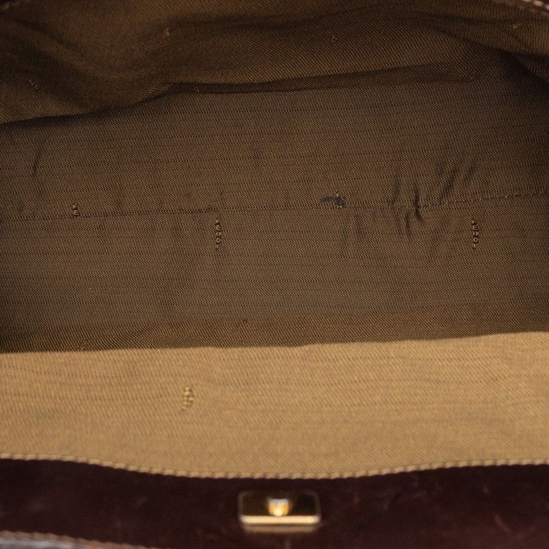 Fendi Zucca Brown Canvas Leather — view 6