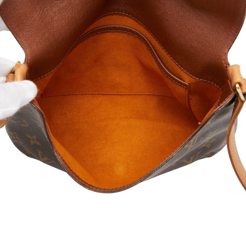 Louis Vuitton Monogram Musette Tango Short Crossbody Shoulder Bag Brown — view 9
